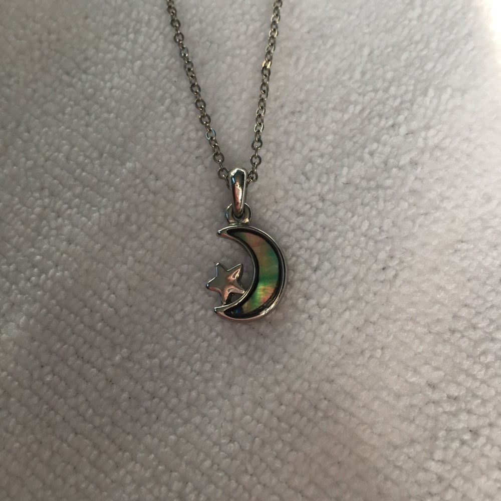 moon & star necklace